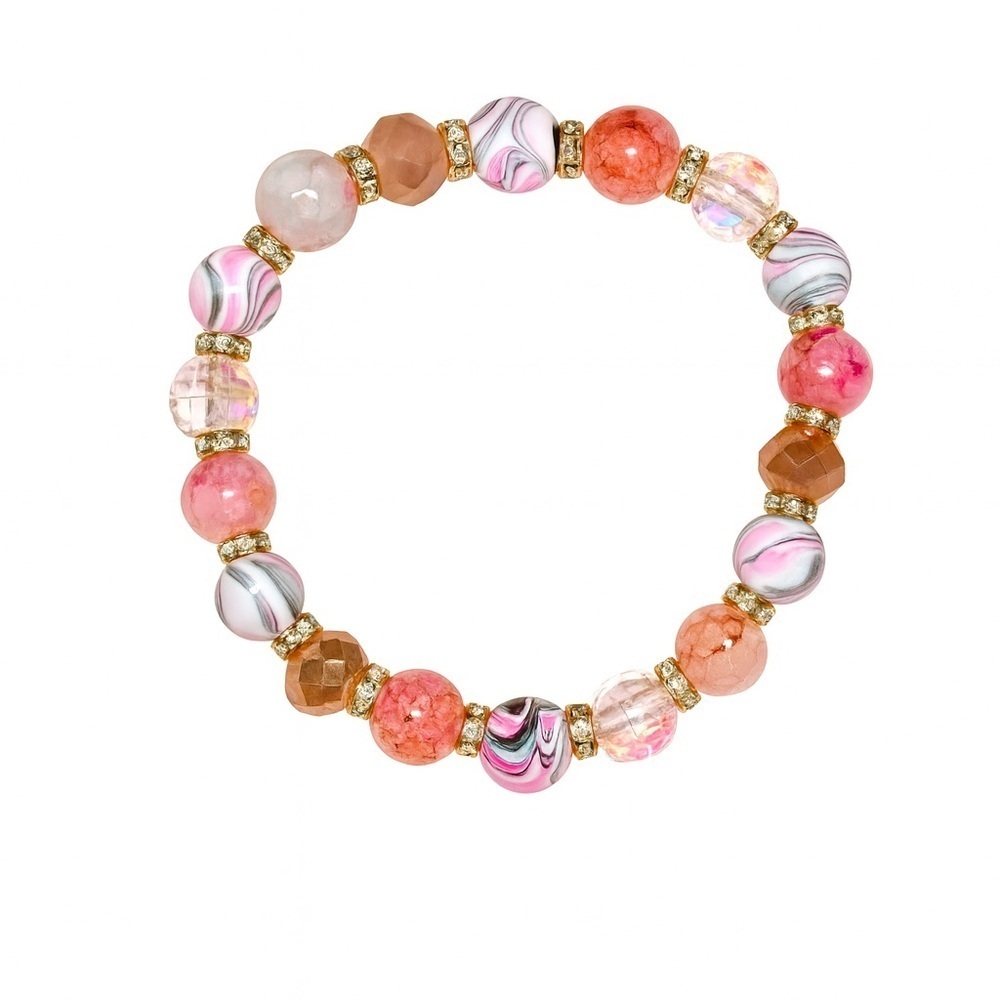 ⚜️ Elegant Multicolor Beaded Bracelet